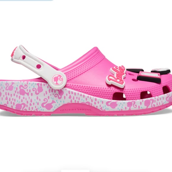 Barbie crocs classic clog Barbie pink limited edition NWT - Picture 3 of 6